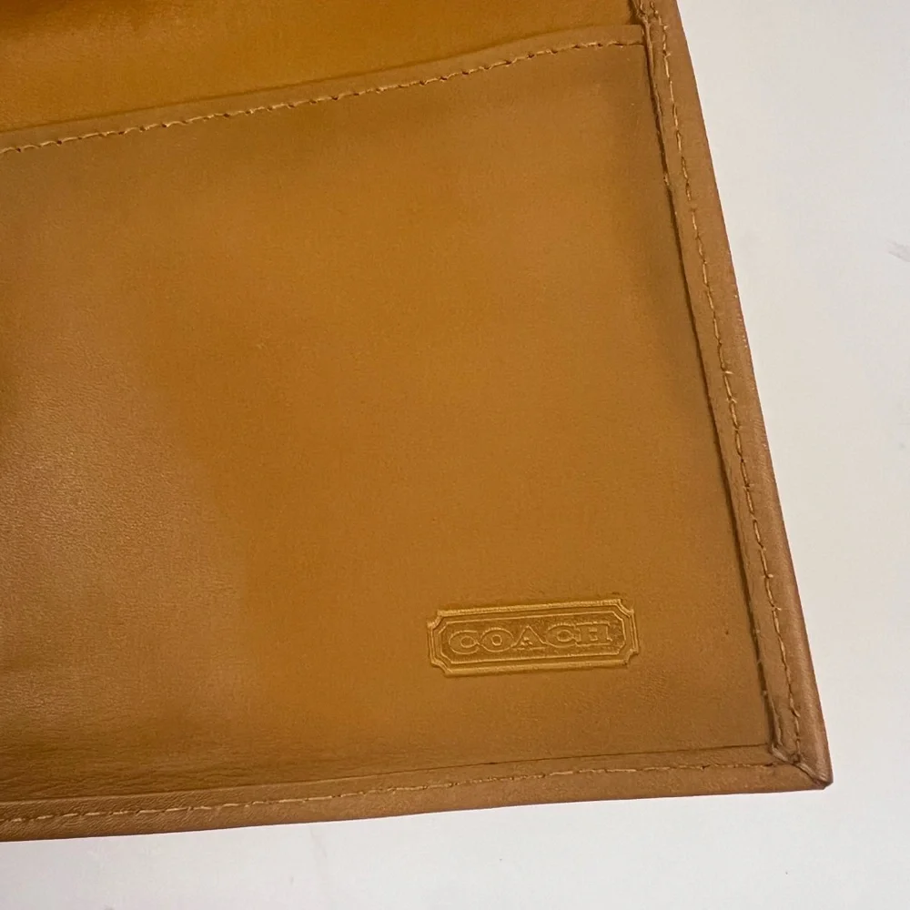 Vintage Coach Large Envelope Wallet